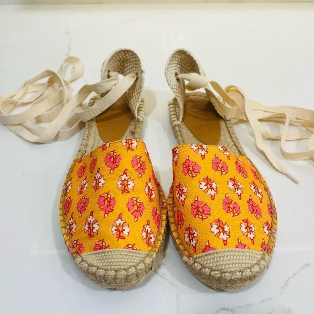 J. Crew Floral Espadrilles